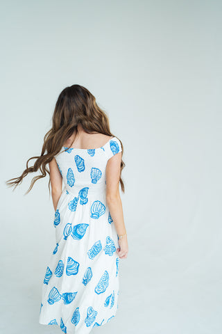 Mermaid's Melody Midi Dress - barndoorboutiquetn