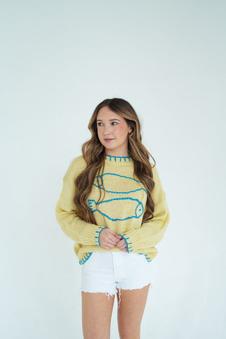 Fin-tastic Flair Sweater - barndoorboutiquetn