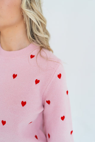 Queen Of Hearts Sweater - barndoorboutiquetn