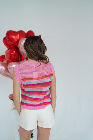 Candy Hearts Knit Top - barndoorboutiquetn