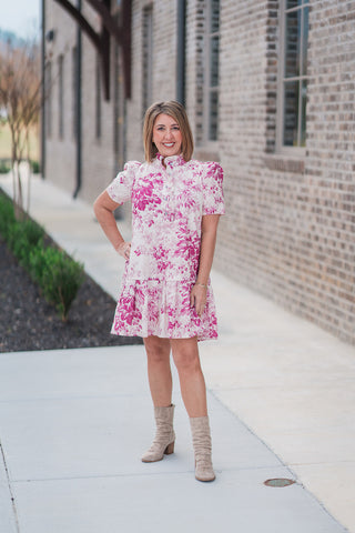 Aurora Ruffle Dress - barndoorboutiquetn