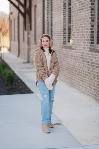 Allspice Quilted Shacket - barndoorboutiquetn