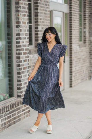 Morning Glory Midi Dress - barndoorboutiquetn