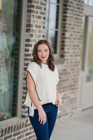 Tia Knit Top - barndoorboutiquetn