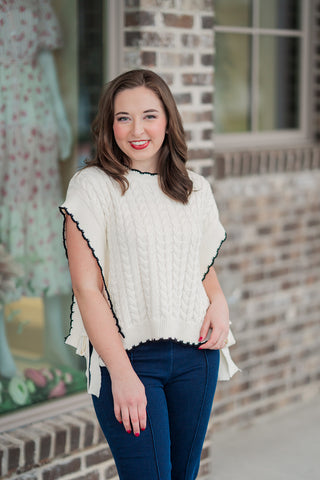 Tia Knit Top - barndoorboutiquetn