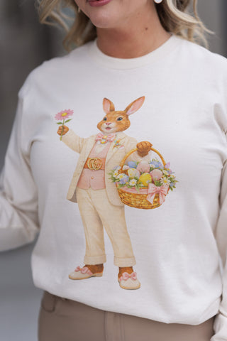 Sunday Best Bunny Tee - barndoorboutiquetn