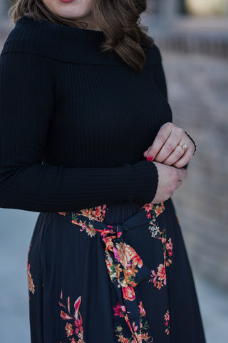 Secret Garden Midi Dress - barndoorboutiquetn