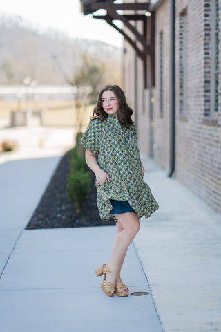 Luscious Gardens Mini Dress - barndoorboutiquetn