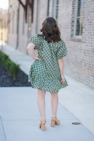 Luscious Gardens Mini Dress - barndoorboutiquetn