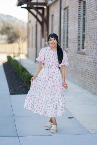 Blossom Midi Dress - barndoorboutiquetn