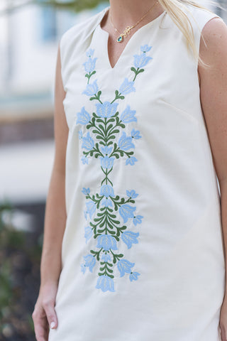 Seaside Stem Mini Dress - barndoorboutiquetn