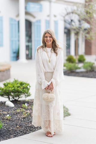 Sangria Sunset Crochet Skirt - barndoorboutiquetn