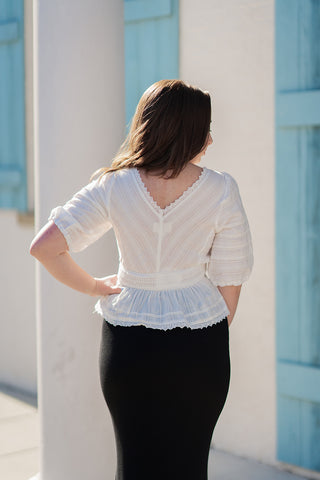 Daisy Peplum Blouse