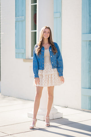 Rustic Beauty Mini Skirt - barndoorboutiquetn