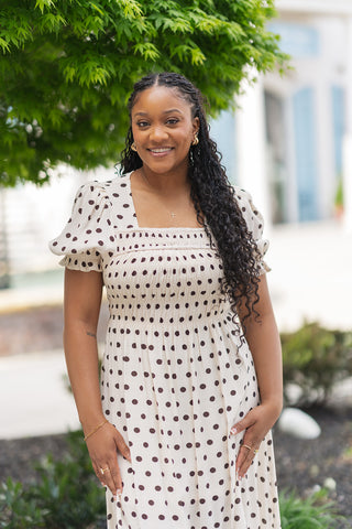 Mocha Macchiato Midi Dress - barndoorboutiquetn