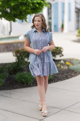 Harvest Moon Gingham Dress - barndoorboutiquetn