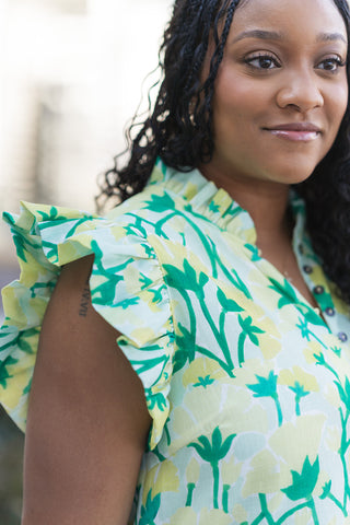 Lemon Grove Midi Dress - barndoorboutiquetn