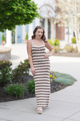 Vanilla Latte Midi Dress - barndoorboutiquetn