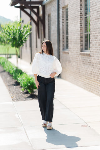 Chapel Knit Blouse - barndoorboutiquetn