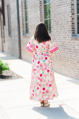 Berry Sorbet Midi Dress - barndoorboutiquetn