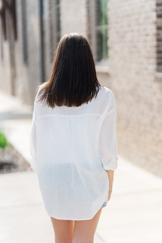 Classic Cotton Button-Down - barndoorboutiquetn