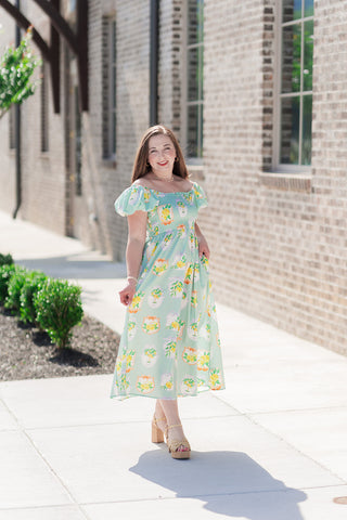 Limoncello Love Midi Dress