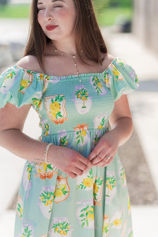 Limoncello Love Midi Dress - barndoorboutiquetn
