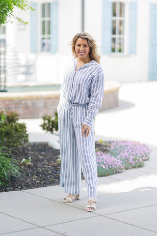 Z Supply Coastal Drift Striped Pant - barndoorboutiquetn