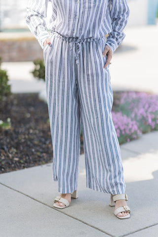 Z Supply Coastal Drift Striped Pant - barndoorboutiquetn