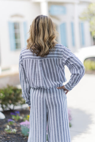 Z Supply Coastal Drift Striped Top - barndoorboutiquetn