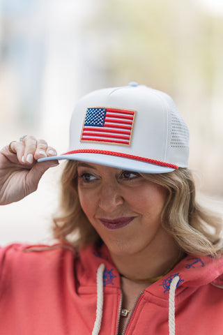 Old Glory Performance Cap - barndoorboutiquetn