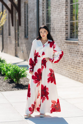 Hanami Button Down Blouse - barndoorboutiquetn