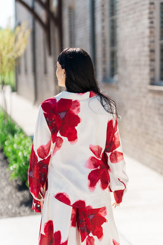 Hanami Button Down Blouse - barndoorboutiquetn