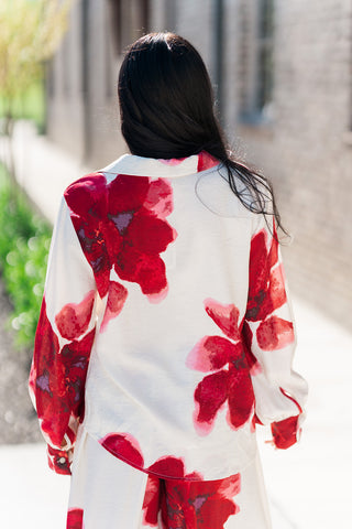 Hanami Button Down Blouse - barndoorboutiquetn