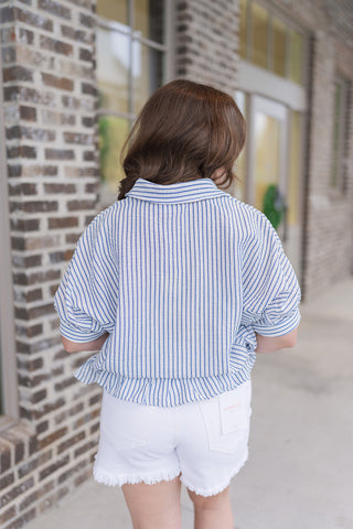 Meridian Stripe Top - barndoorboutiquetn