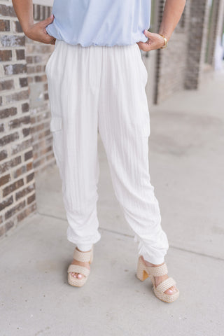 Posh Pleat Jogger - barndoorboutiquetn