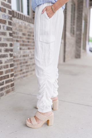 Posh Pleat Jogger - barndoorboutiquetn