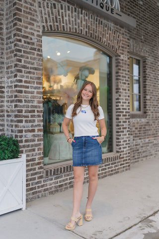 Portofino Pisces Tee - barndoorboutiquetn
