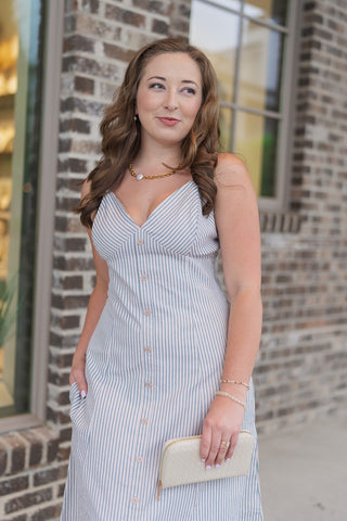 Juniper Stripe Maxi Dress - barndoorboutiquetn