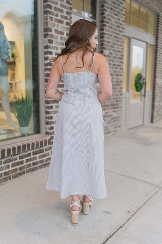 Juniper Stripe Maxi Dress - barndoorboutiquetn
