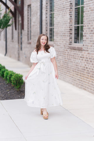 Daisy Daydream Midi Dress - barndoorboutiquetn