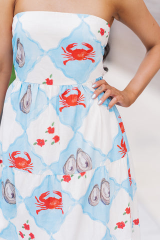 Oceana Midi Dress - barndoorboutiquetn