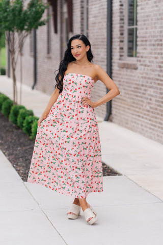 Berry Sweet Midi Dress - barndoorboutiquetn