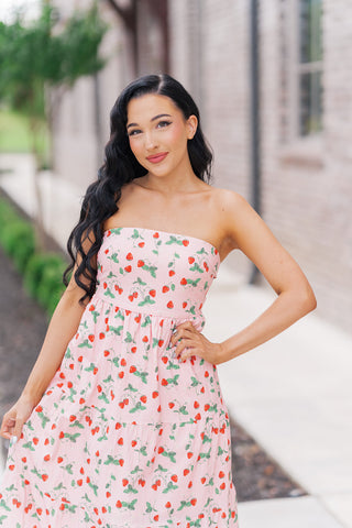 Berry Sweet Midi Dress - barndoorboutiquetn