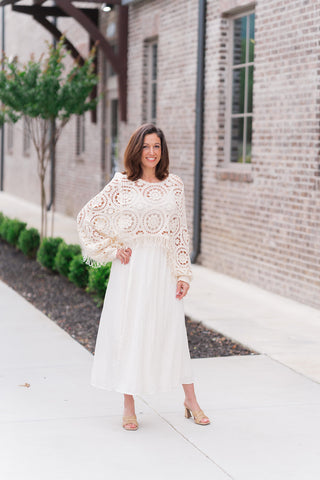 Clara Crochet Top - barndoorboutiquetn