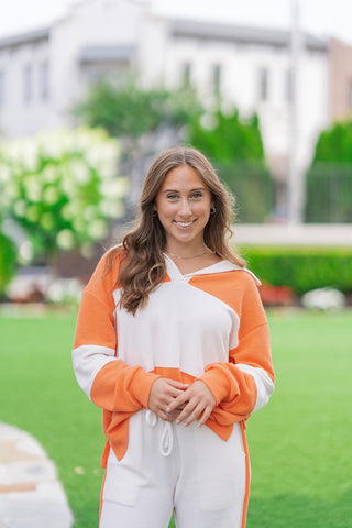 Creamsicle Cloud Polo Sweater - barndoorboutiquetn