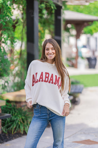 Alabama Cloudy Pullover - barndoorboutiquetn