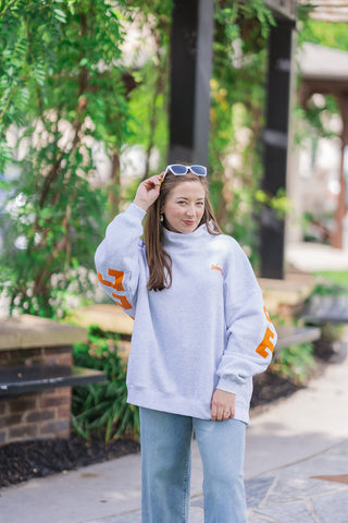 Rocky Top Tailgate Mock-Neck - barndoorboutiquetn