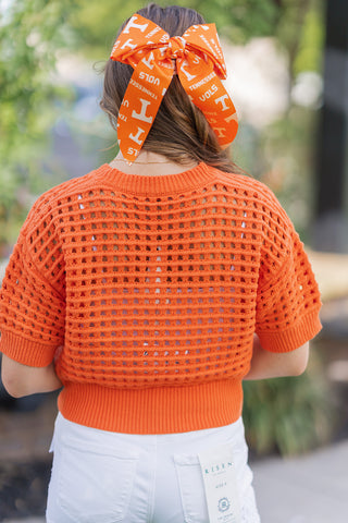 Horizon Mesh Sweater - barndoorboutiquetn