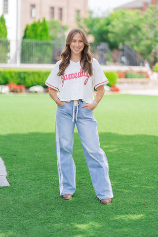 Stadium Classic Sparkle Top - barndoorboutiquetn